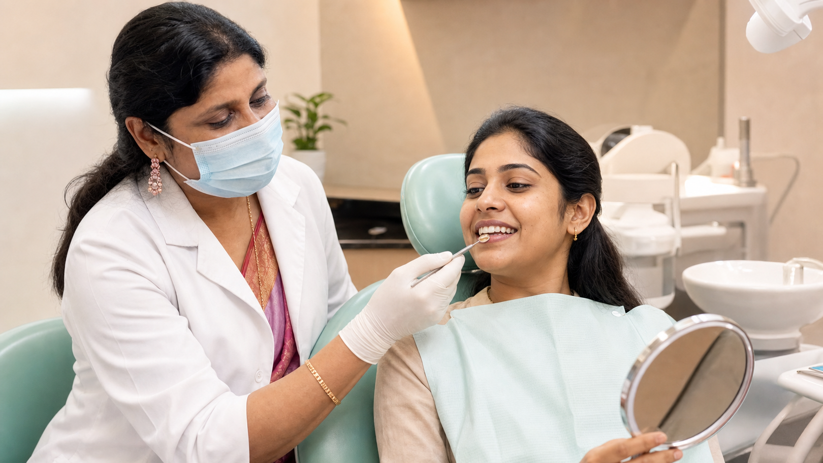 Gummy Smile & Gum Contouring procedure at the dental clinic